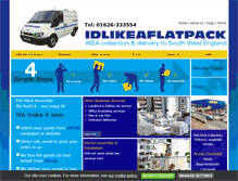 Tablet Screenshot of idlikeaflatpack.com